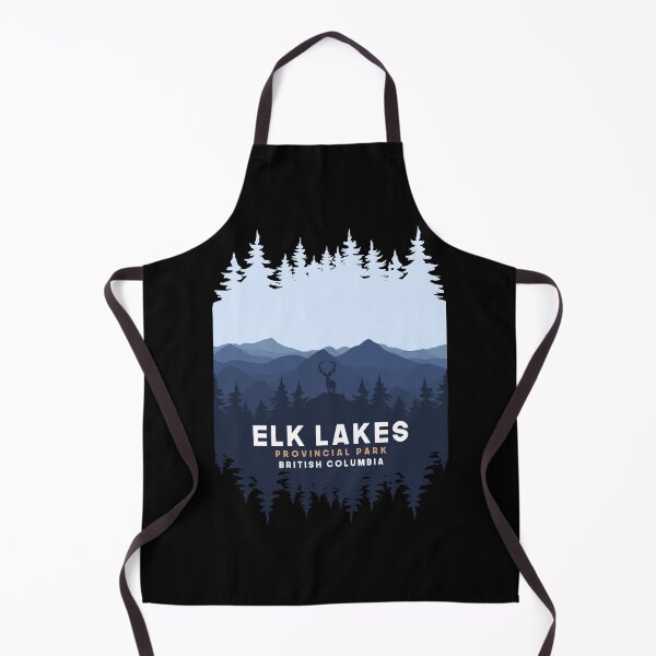 Item preview, Elk Lakes British Columbia Canada Mountain And Pine Tree designed and sold by Friday NightCo.