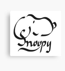 Snoopy Canvas Print