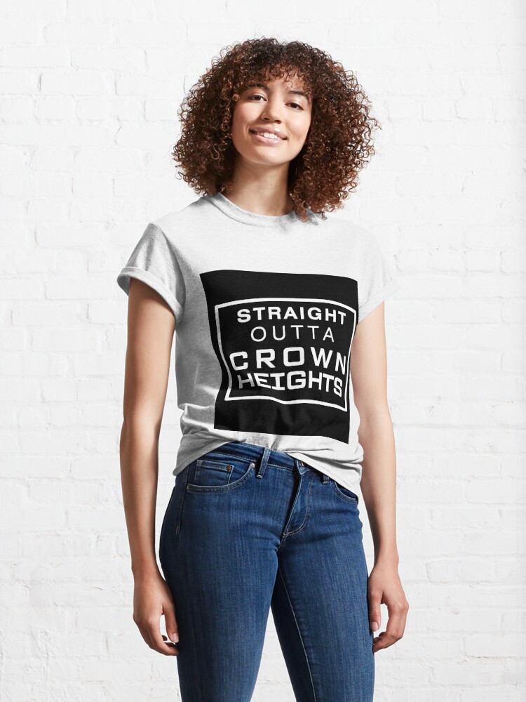 Alternate view of STRAIGHT OUTTA CROWN HEIGHTS Classic T-Shirt