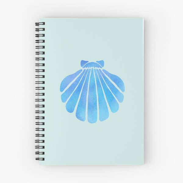 Item preview, Blue shell - seashell watercolor designed and sold by Jokel-art.