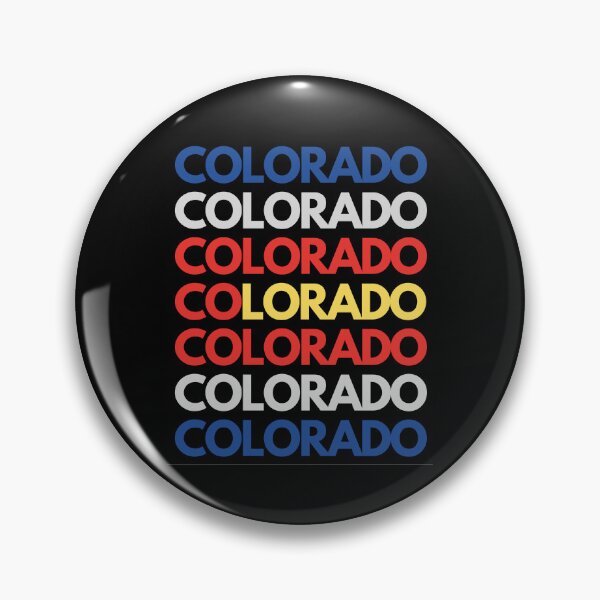 Item preview, Colorado Flag-Repeated Text-I Love Colorado designed and sold by ColordCreations.