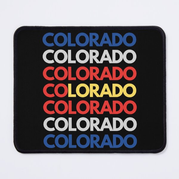 Item preview, Colorado Flag-Repeated Text-I Love Colorado designed and sold by ColordCreations.