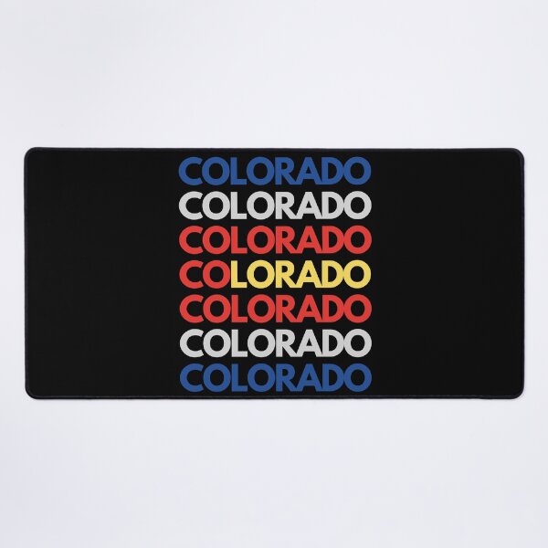 Item preview, Colorado Flag-Repeated Text-I Love Colorado designed and sold by ColordCreations.