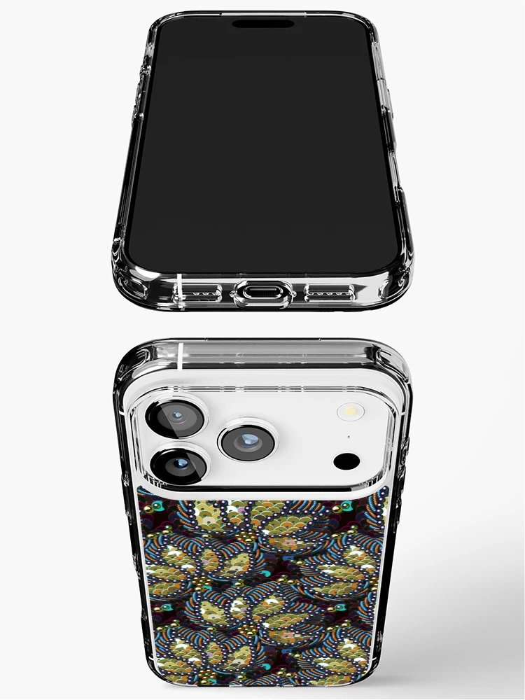 Thumbnail 3 of 5, iPhone Case, Sequins Pattern. designed and sold by Laces.