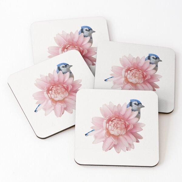 Item preview, Hello Cute Blue Jay designed and sold by BohemiWANDERS.