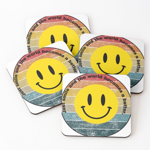 Item preview, Just smile and the world becomes a better  designed and sold by OttilieStark.