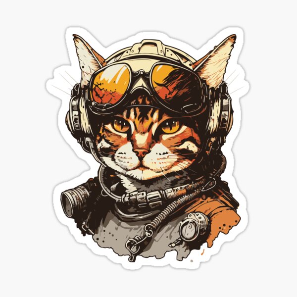 Die Lotsenkatze Sticker