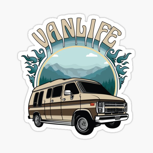 Sticker Van Life VTT - ref.d16019