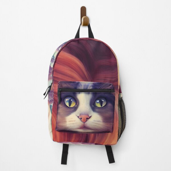 Item preview, Long Haired Cat - Modern Digital Art designed and sold by Ai-michiart.