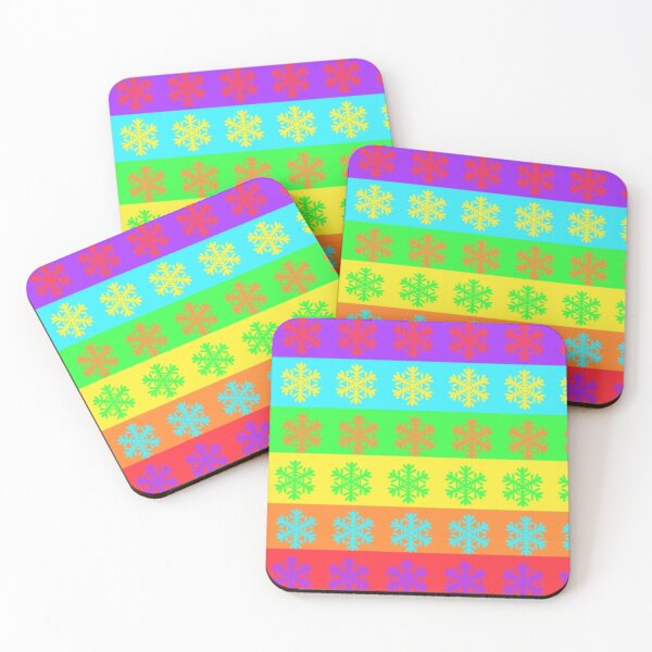 Item preview, Rainbow snow flakes! designed and sold by Artistkhg.