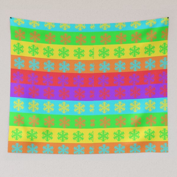 Item preview, Rainbow snow flakes! designed and sold by Artistkhg.