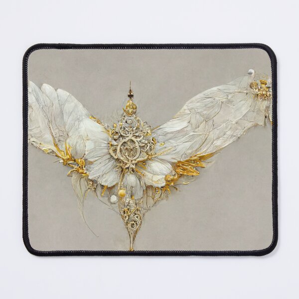 Item preview, Feathered Gold Hearts designed and sold by BellasArtStudio.
