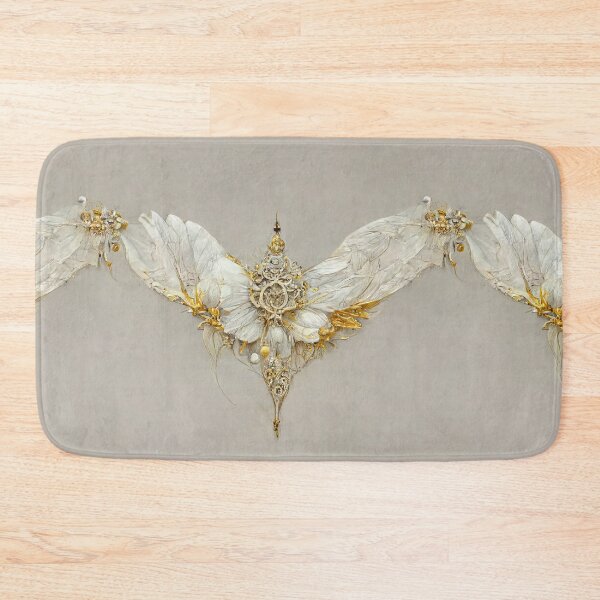 Item preview, Feathered Gold Hearts designed and sold by BellasArtStudio.