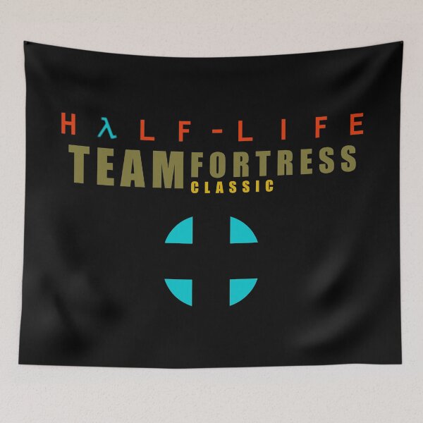 Item preview, Half-Life Team Fortress Classic Logo designed and sold by LGSmerch.
