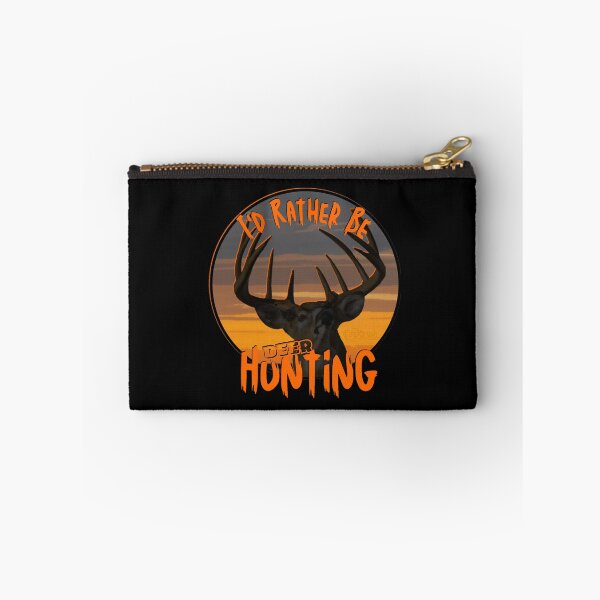 Item preview, I'd Rather Be Deer Hunting Whitetail Buck Sunset Design designed and sold by LifeCrush.