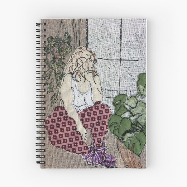 Item preview, Plant Sitter Thread Sketch designed and sold by JulietDCollins.