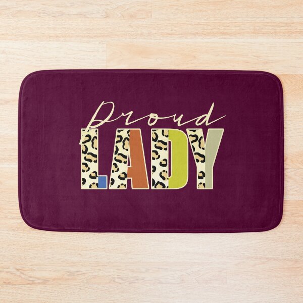 Item preview, Proud Lady Leopard Print Text Retro Family Quote designed and sold by CRHPOD20.