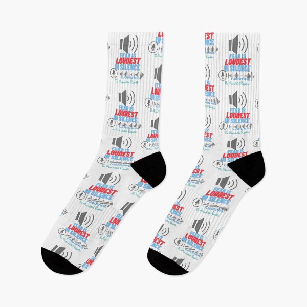 Item preview, Fear is LOUDEST in Silence - White designed and sold by TheReporter1.