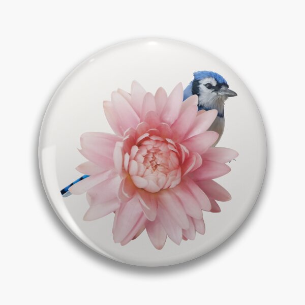 Item preview, Hello Cute Blue Jay designed and sold by BohemiWANDERS.