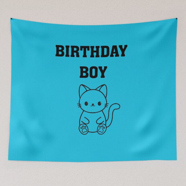 Item preview, birthday boy with puppy Cat designed and sold by Newluck01.