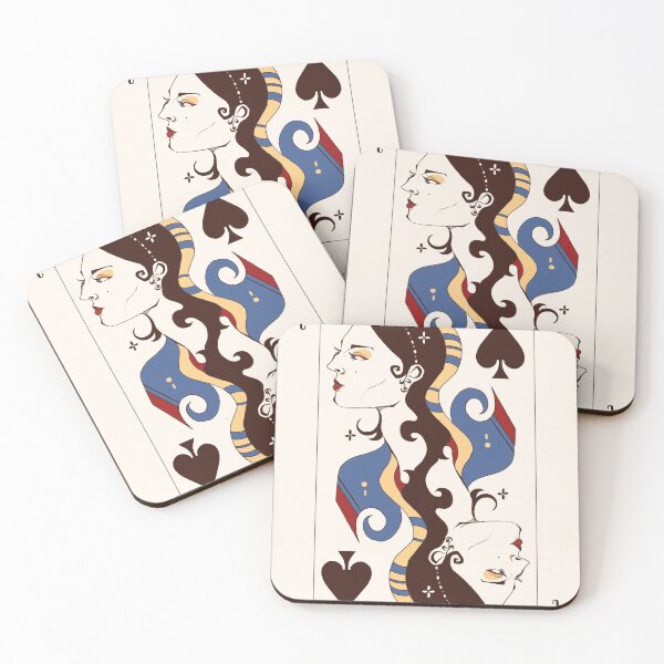 Item preview, Queen of Spades | Poker Cards designed and sold by Ainhoa Abad.