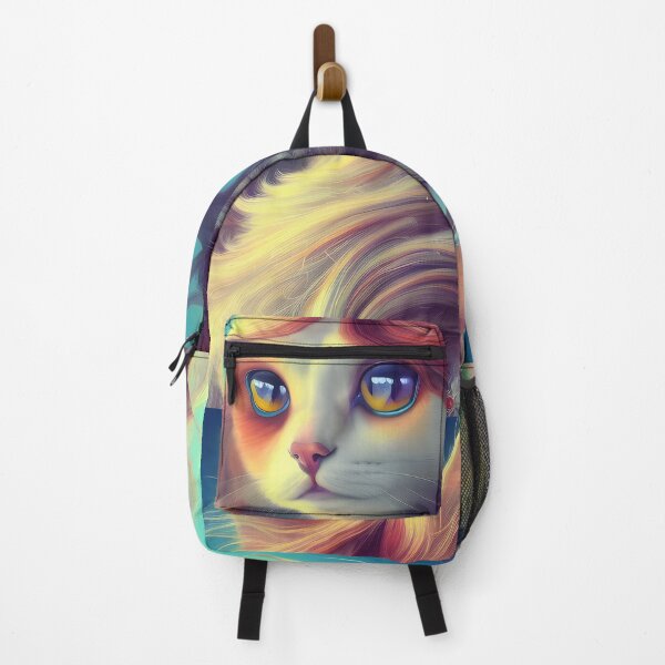 Item preview, Gato pelo largo - Arte digital moderno designed and sold by Ai-michiart.