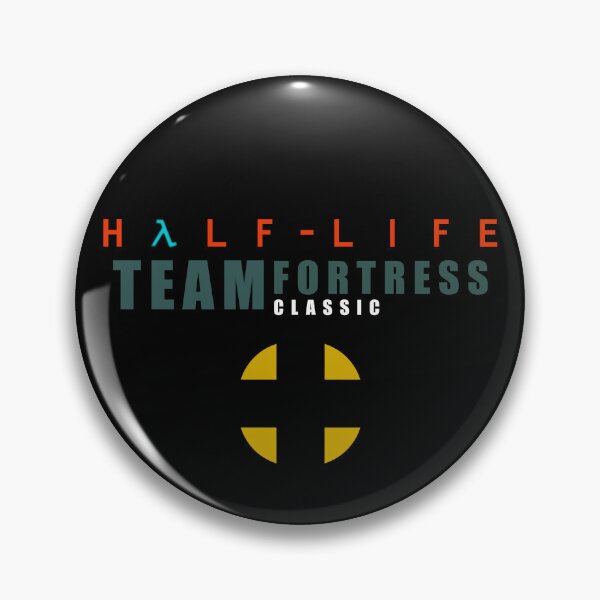 Item preview, Half-Life Team Fortress Classic Logo designed and sold by LGSmerch.