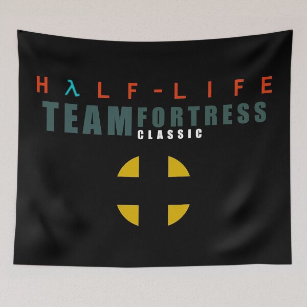 Item preview, Half-Life Team Fortress Classic Logo designed and sold by LGSmerch.