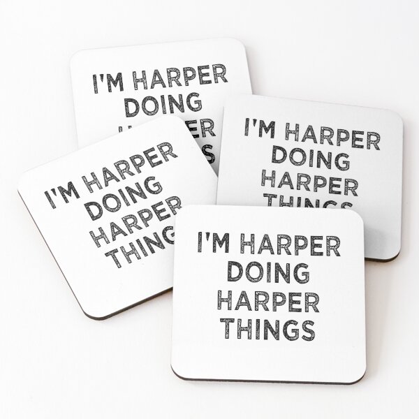 Item preview, I'M HARPER DOING HARPER THINGS Funny Christmas Idea designed and sold by Khalmer ⭐⭐⭐⭐⭐.