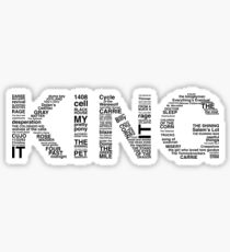 Stephen King Sticker