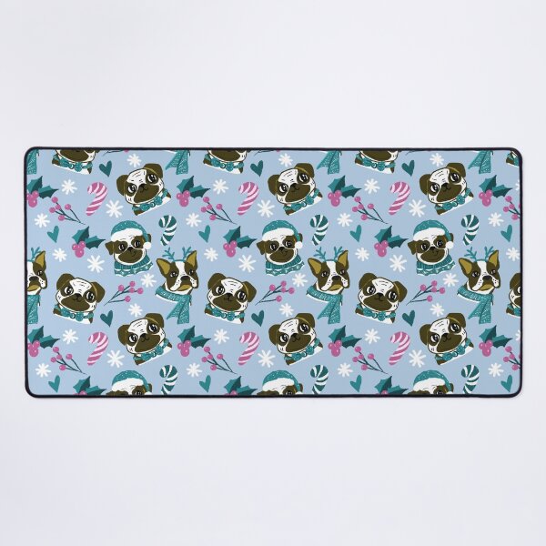 Item preview, Merry pugmas designed and sold by pinkyfish1010.