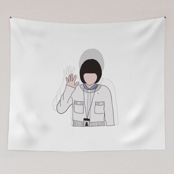 Item preview, Woo Yeong Woo say hello  designed and sold by paintingtour.