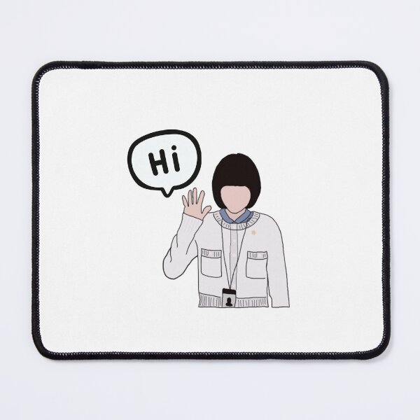 Item preview,  Woo Yeong Woo say hi designed and sold by paintingtour.