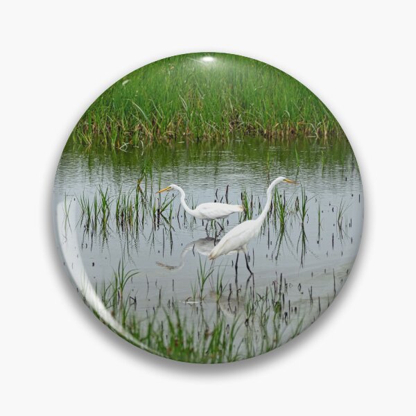 Item preview, Great Egrets Reflections designed and sold by ShorelineImages.