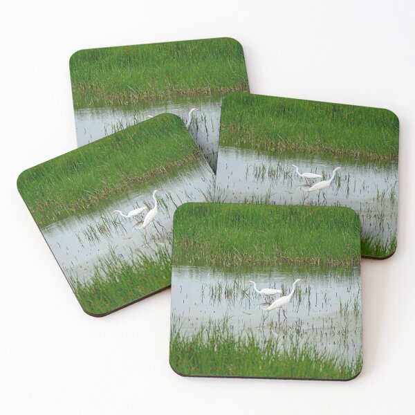 Item preview, Great Egrets Reflections designed and sold by ShorelineImages.