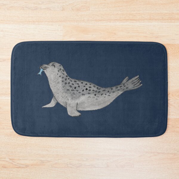 Item preview, Happy Seal Snack Dark designed and sold by Nicky Rollings.
