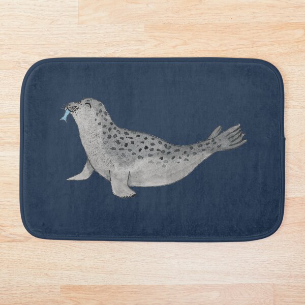 Item preview, Happy Seal Snack Dark designed and sold by Nicky Rollings.
