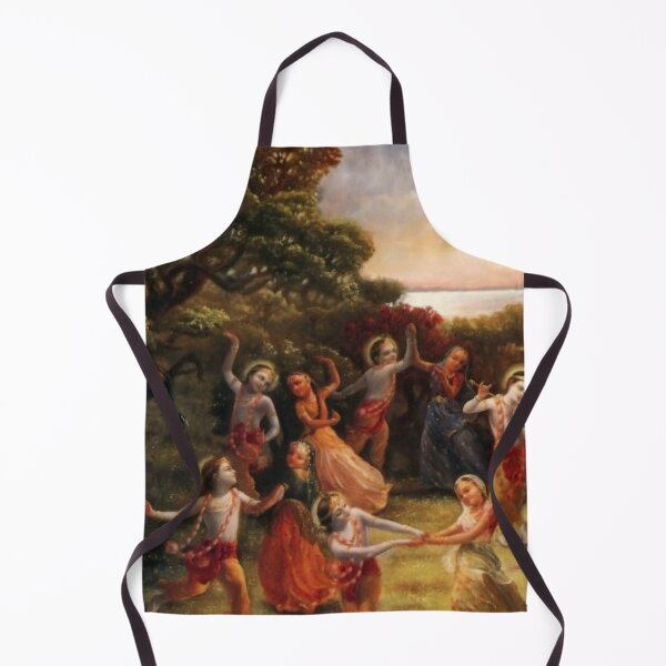 Item preview, Rasleela with Krishna and gopis - Krishna leela photography designed and sold by Krishnavi.