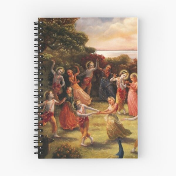 Item preview, Rasleela con Krishna y gopis - Fotografía de Krishna leela designed and sold by Krishnavi.