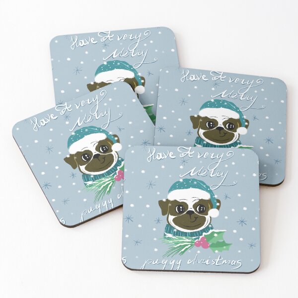 Item preview, Have a very merry puggy christmas  designed and sold by pinkyfish1010.