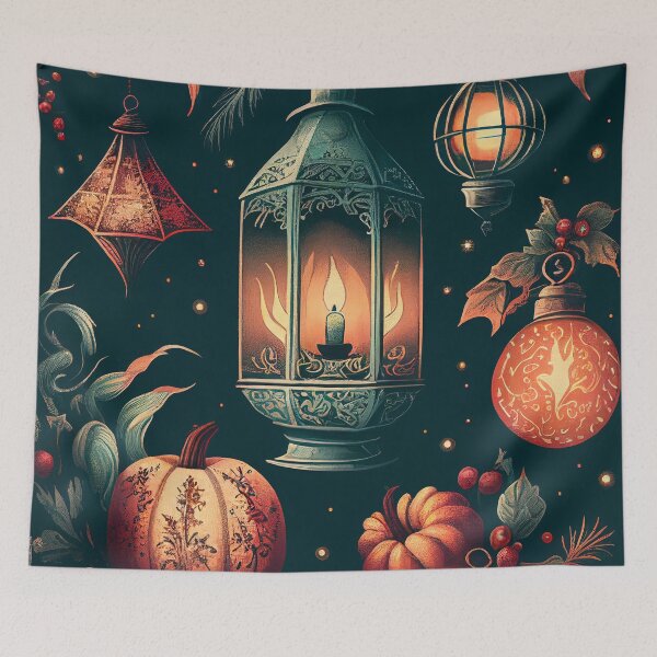 Item preview, Lantern and Christmas decorations designed and sold by MorningPanda.