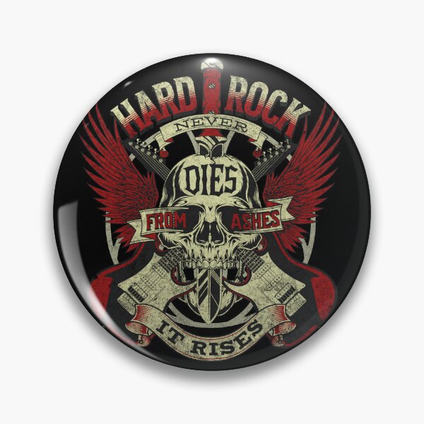 Artikelvorschau, Hard Rock stirbt nie, er erhebt sich aus der Asche entworfen und verkauft von Batty4Boba.