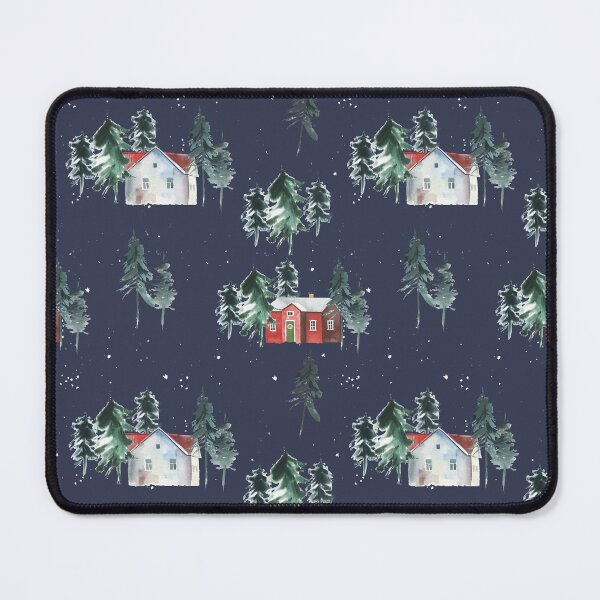 Item preview, Winter Cabin in the Snow designed and sold by WildAliceArt.