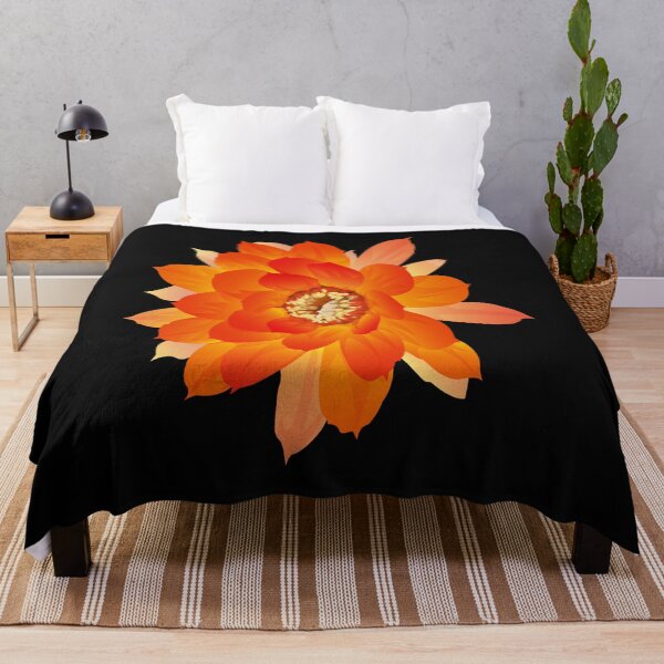 Item preview, Watercolor painting Icon, Orange flowers bloom designed and sold by IVANNAJRS.