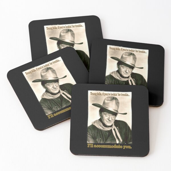 Item preview, John Wayne designed and sold by fajenwynde.