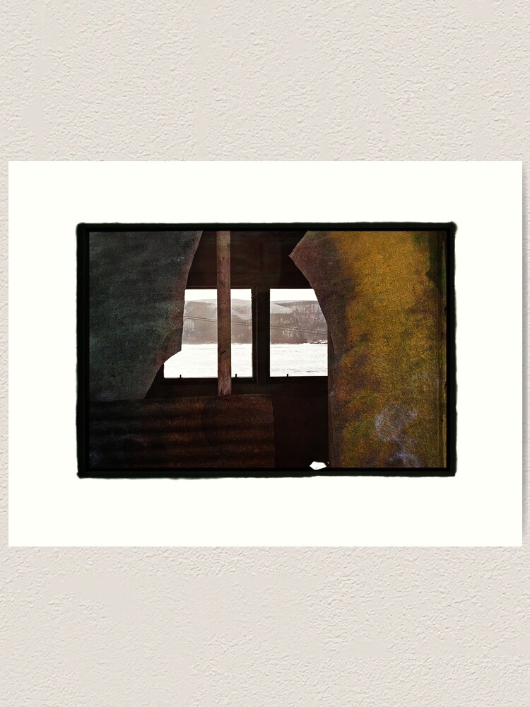 Alternate view of Catlins Crib,South Island, New Zealand Art Print