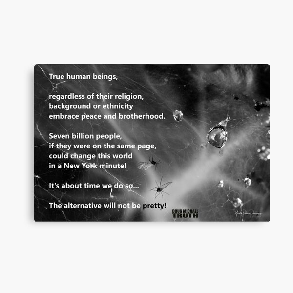 True Human Beings Canvas Print