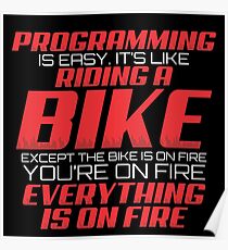 PROGRAMMING IS EASY Poster