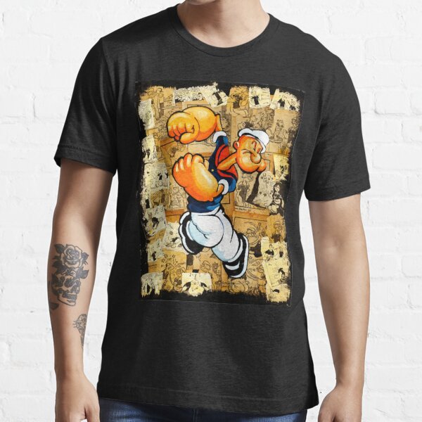 Popeye - Olive Tattoo Kids T-Shirt by Brand A - Fine Art America