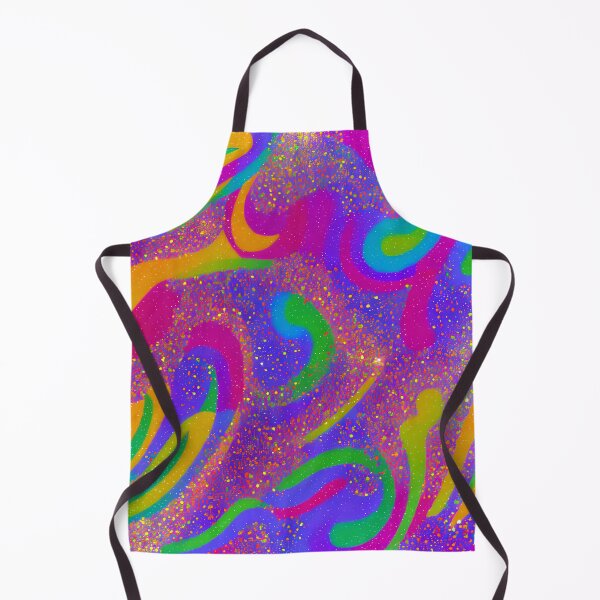 Item preview, abstract painting of multi-coloured glitter background designed and sold by David-Howells.